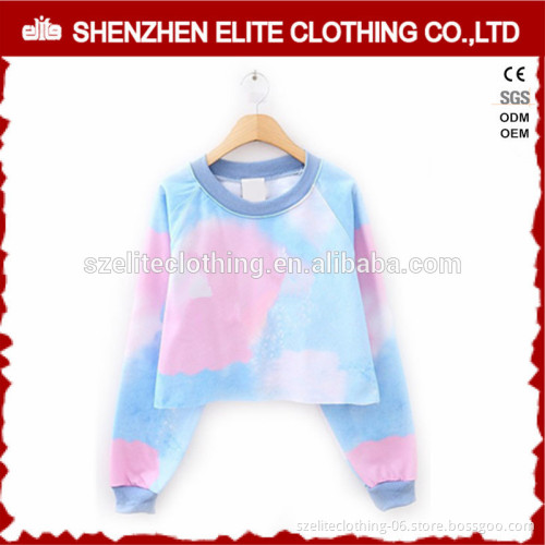 Heavy Custom Sublimation Hoodies Crewneck Leisure Sweatshirt